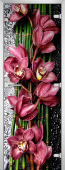 Стеклянная межкомнатная дверь Flowers-20