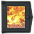 Дверка ДТ-4С (Р) топочная под стекло 250х280